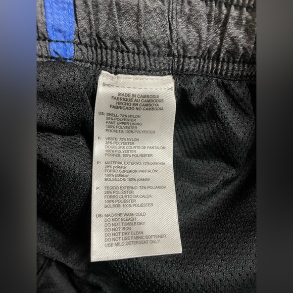 Adidas Pants Climalite Warm Up Track Pants Size Mens Medium M Leg Gray Blue - Picture 5 of 13